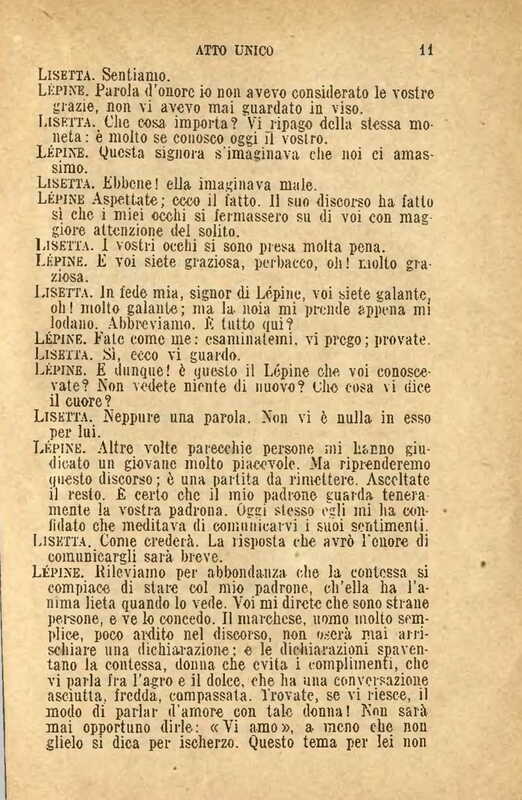 1907 : Il legato (Felicina Sacchetti Parvis)