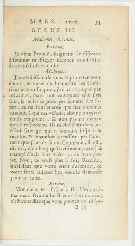 1747 : Mahomet second