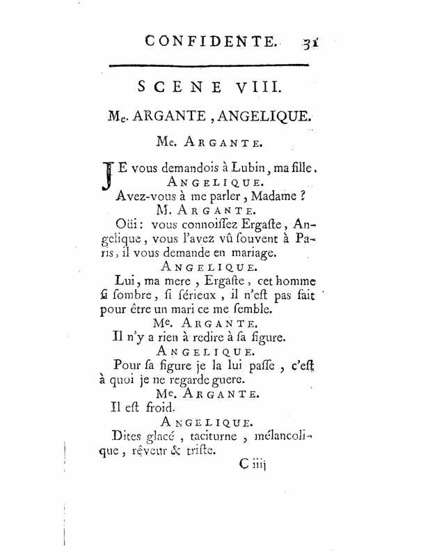 1735 : La mère confidente
