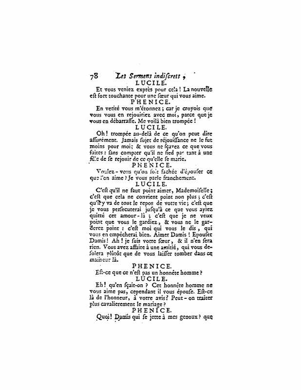 1732 : Les serments indiscrets