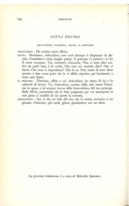 1959 : La duplice incostanza (Marcello Spaziani)