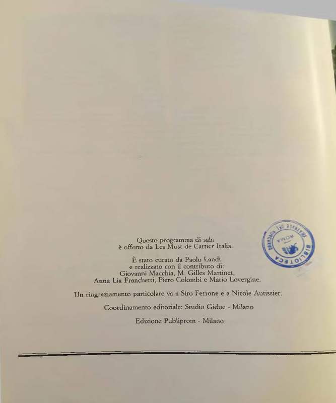 1983 :La seconda sorpresa dell’amore (Piero Colombi, Anna Lia Franchetti)
