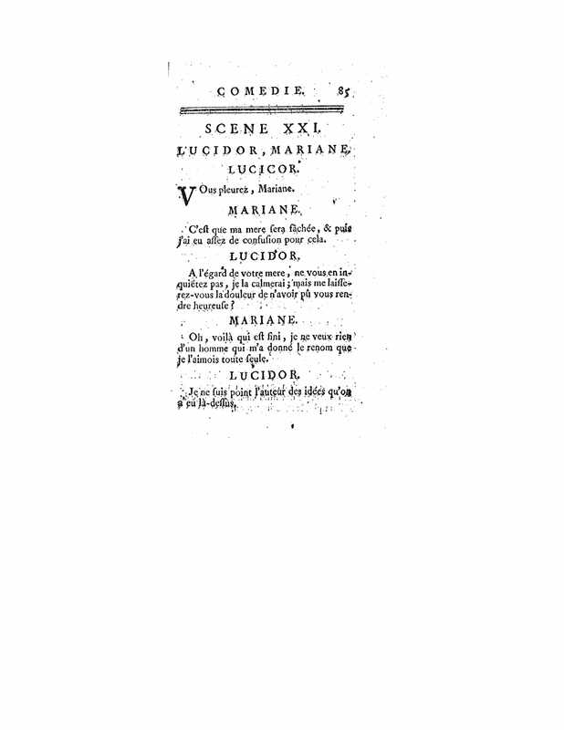 1740 : L’épreuve