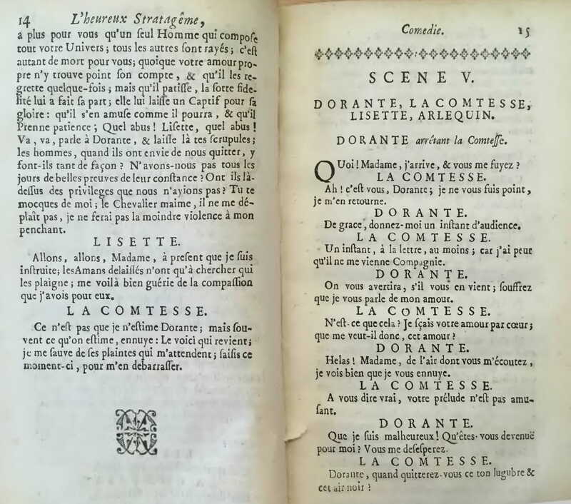 1733 : L’heureux stratagème
