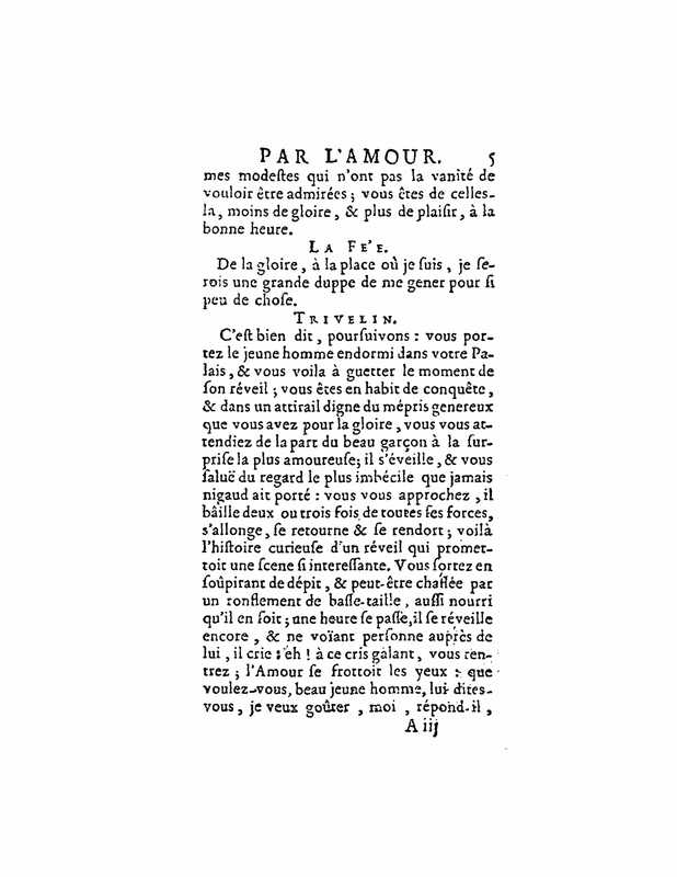1723 : Arlequin poli par l’amour
