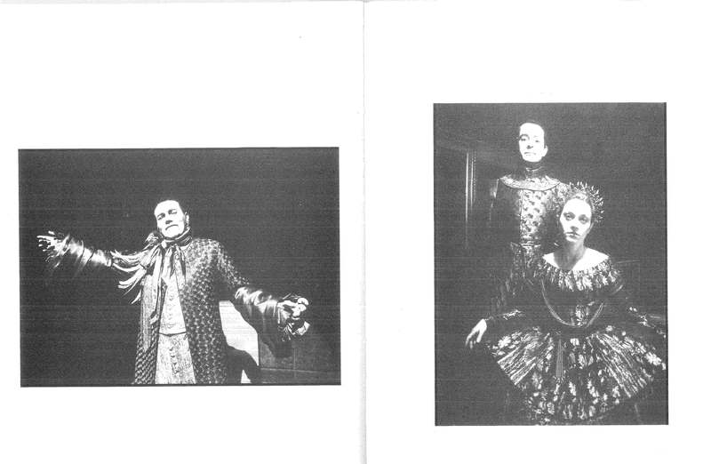 1997 : Il principe travestito (Programme)