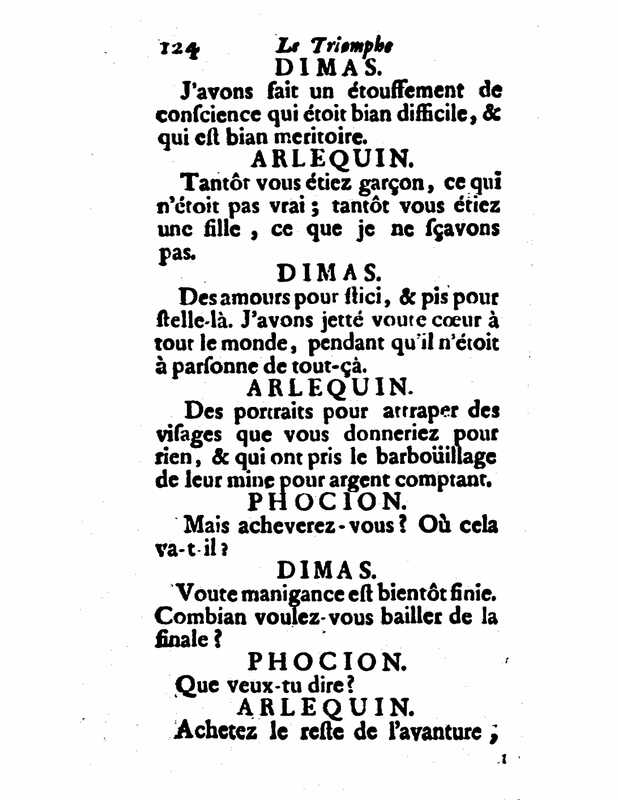 1732 : Le triomphe de l’amour