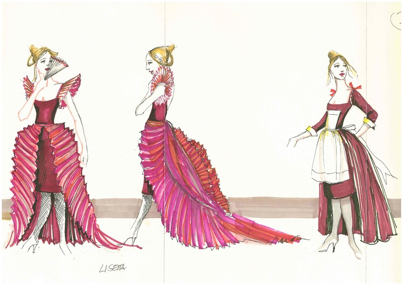 2012 : Il gioco dell’amore e del caso, (Piero Maccarinelli) costumes (maquettes)
