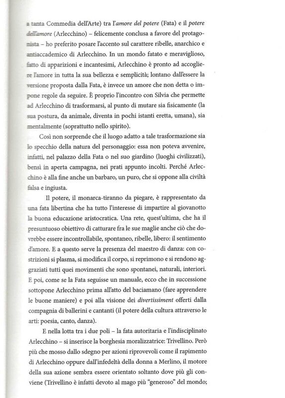 2016 : Arlecchino trasformato dall’amore (Antonio Carnevale) volume