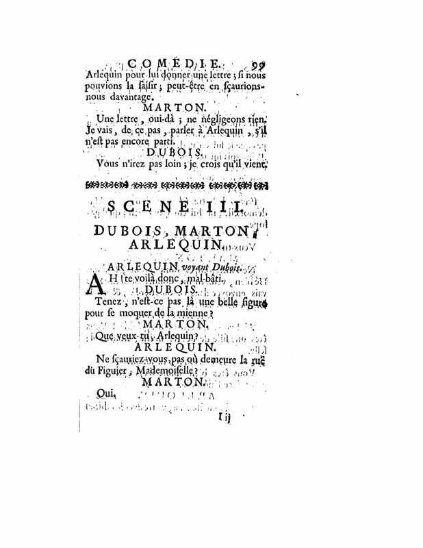 1738 : Les fausses confidences