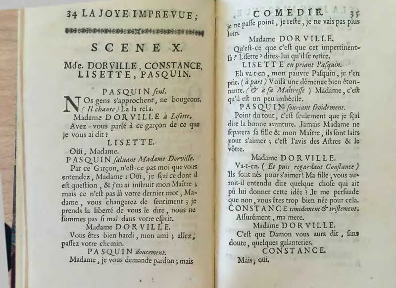 1738 : La joye imprévue