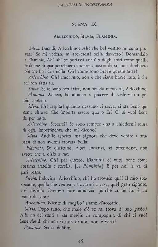 1952 : La duplice incostanza (Corrado Tumiati)