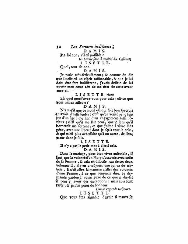 1732 : Les serments indiscrets