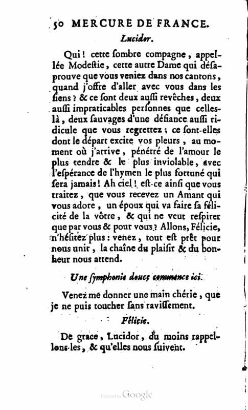 1757 : Félicie