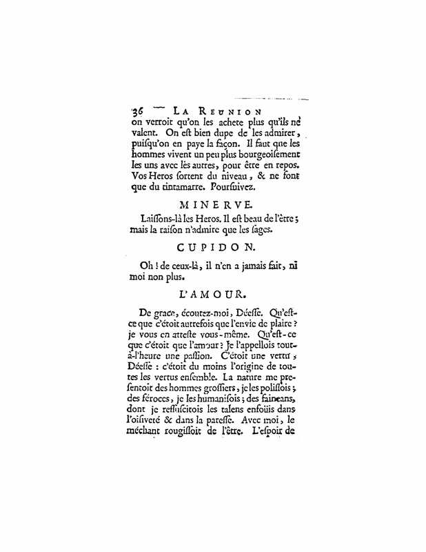 1732 : La réunion des amours