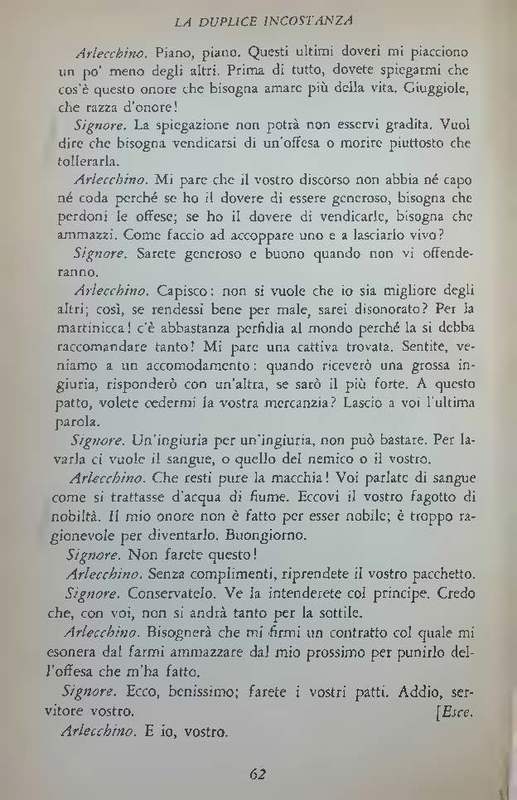 1952 : La duplice incostanza (Corrado Tumiati)