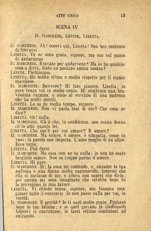1907 : Il legato (Felicina Sacchetti Parvis)