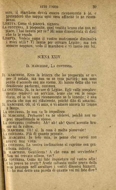 1907 : Il legato (Felicina Sacchetti Parvis)