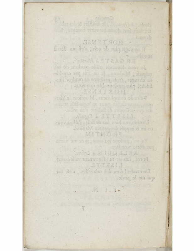1739 : La méprise