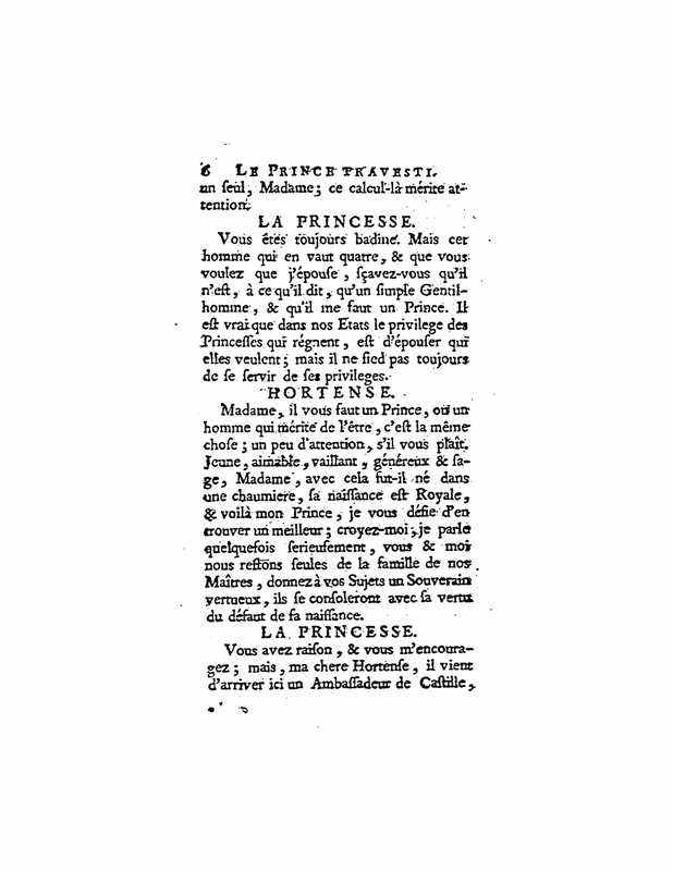 1727 : Le prince travesti