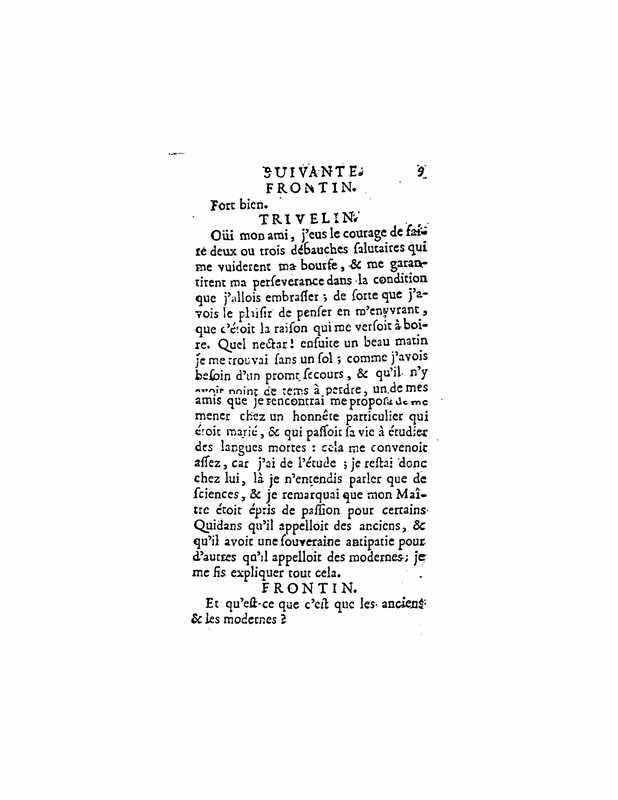 1729 : La fausse suivante