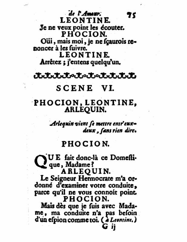 1732 : Le triomphe de l’amour
