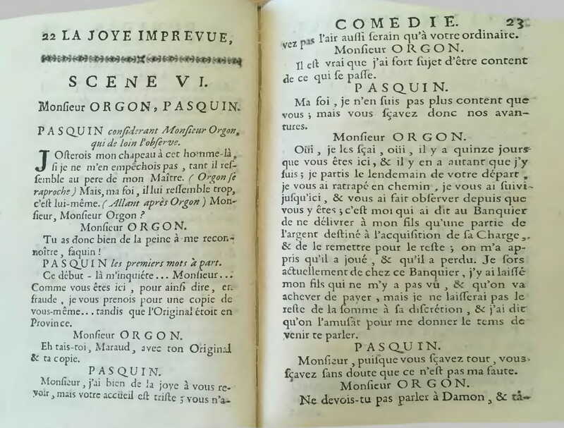 1738 : La joye imprévue
