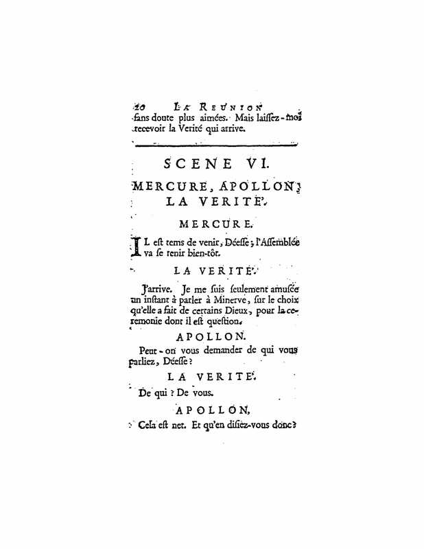 1732 : La réunion des amours
