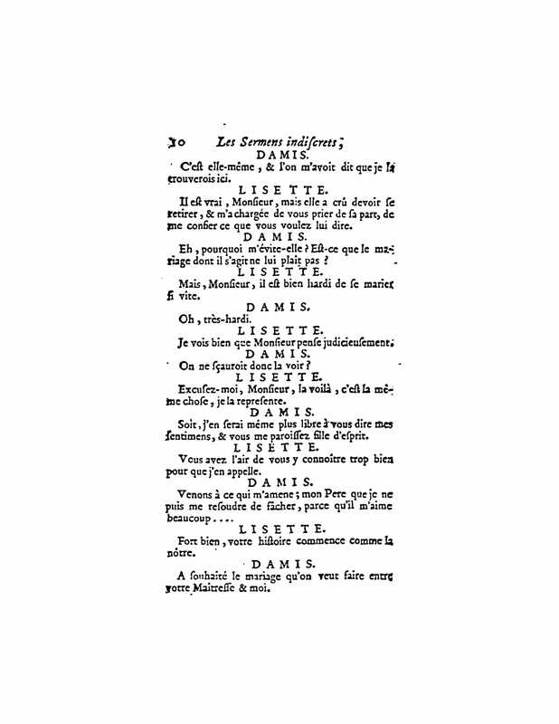 1732 : Les serments indiscrets