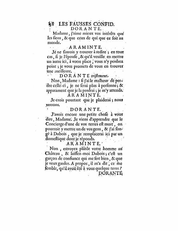 1738 : Les fausses confidences