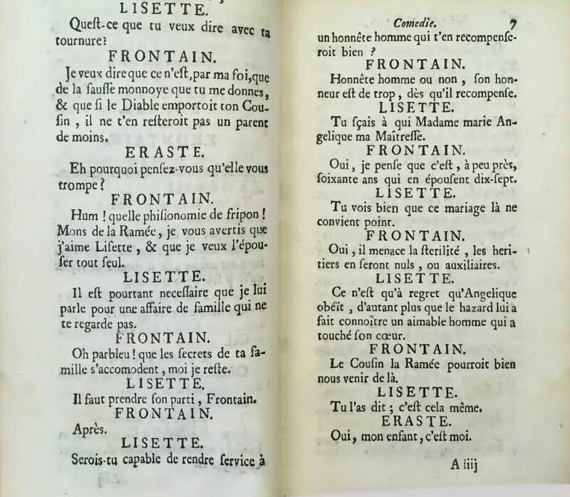 1732 : L’école des mères
