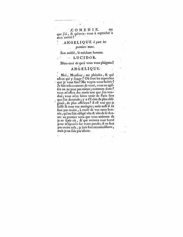 1740 : L’épreuve