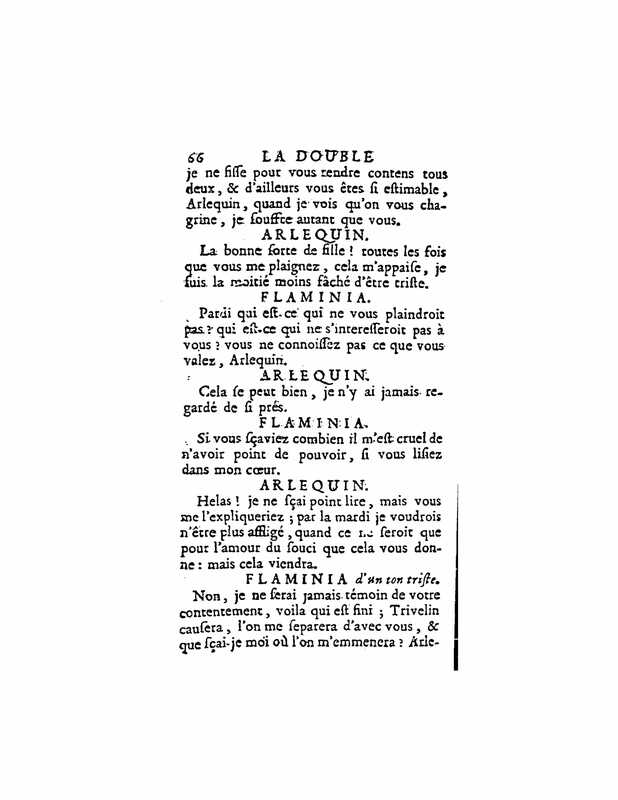1724 : La double inconstance