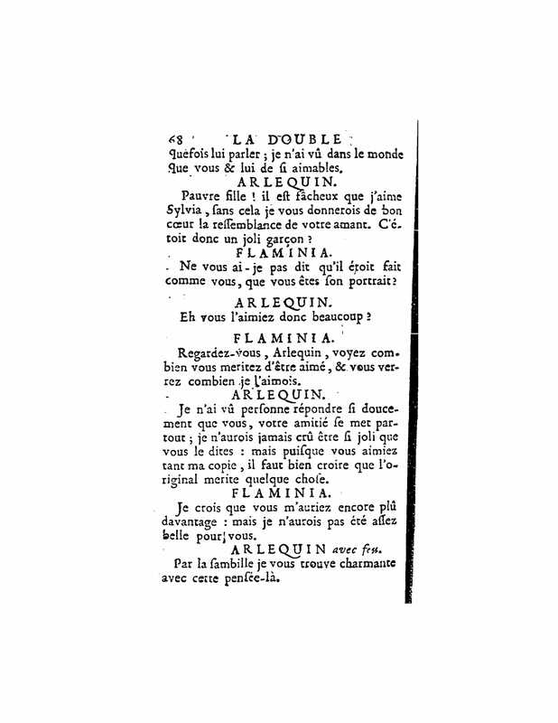 1724 : La double inconstance