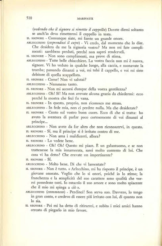 1959 : La duplice incostanza (Marcello Spaziani)