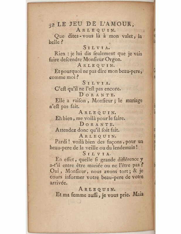 1730 : Le jeu de l’amour et du hasard