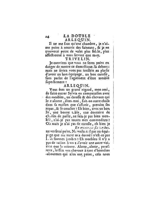 1724 : La double inconstance