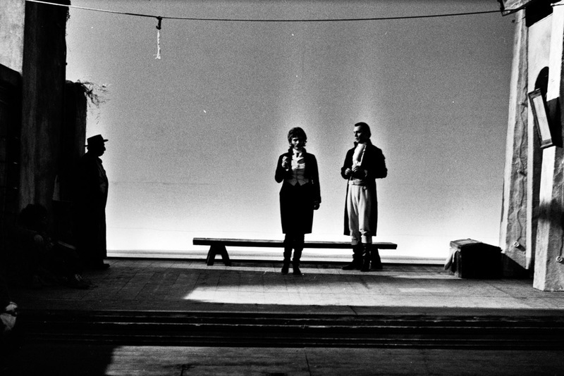 1971 : La finta serva ovvero il furbo punito, Photos du spectacle