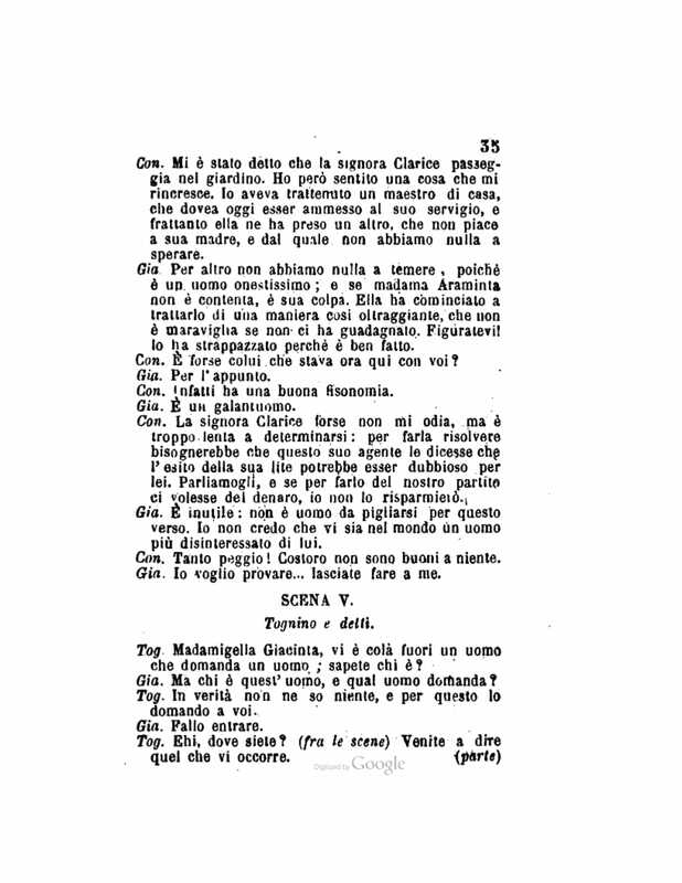 1872 : Le false confidenze