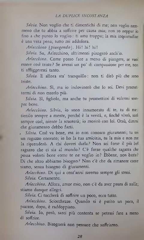 1952 : La duplice incostanza (Corrado Tumiati)