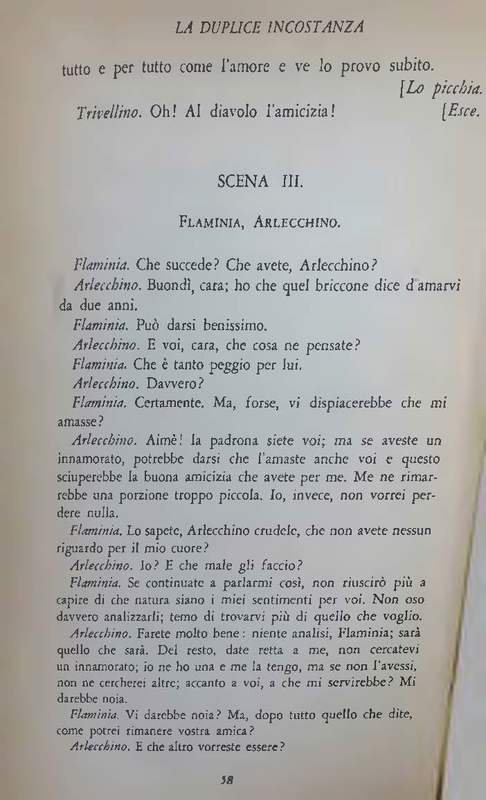 1952 : La duplice incostanza (Corrado Tumiati)