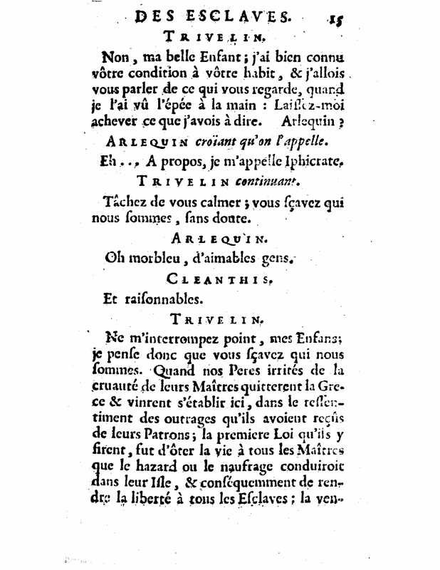 1725 : L’île des esclaves