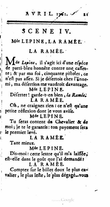 1761 : La provinciale