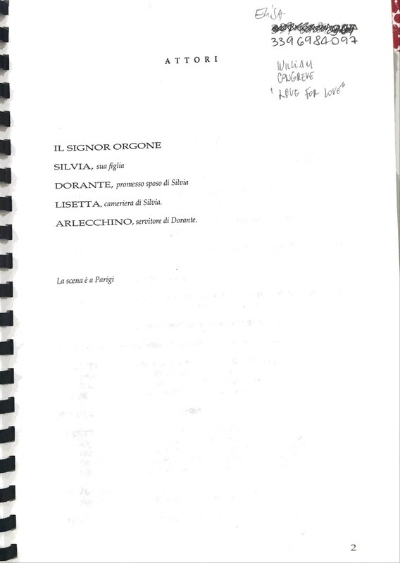 2001 : Il gioco dell’amore e del caso (Antonio Sixty)