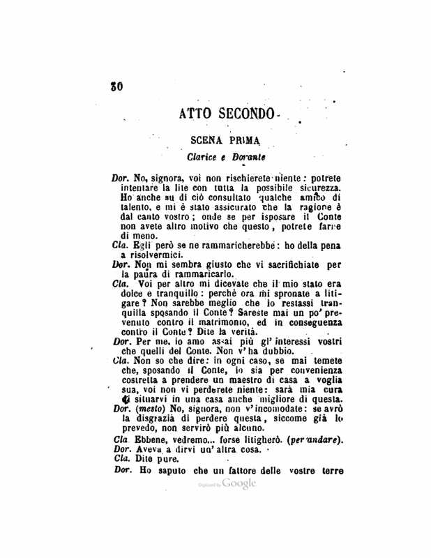 1872 : Le false confidenze