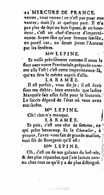 1761 : La provinciale