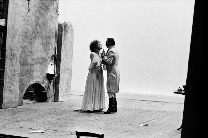 1971 : La finta serva ovvero il furbo punito, Photos du spectacle