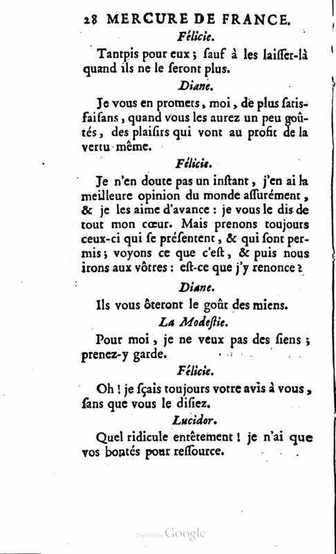 1757 : Félicie