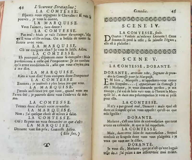 1733 : L’heureux stratagème