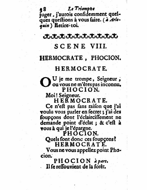 1732 : Le triomphe de l’amour